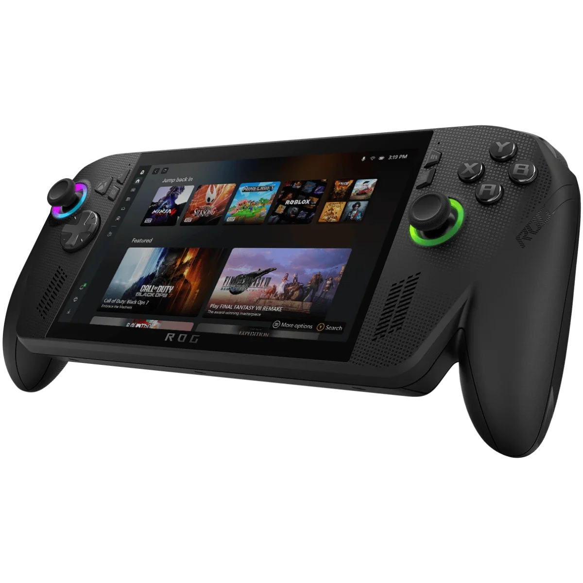 Asus ROG Xbox Ally X RC73XA Gaming Handheld 7-Inch FHD 120Hz Touchscreen AMD Ryzen AI Z2 Extreme 24GB RAM 1TB SSD Black - Image 1