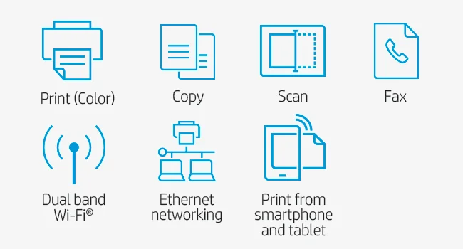 HP Color Laser MFP 179fnw Wireless All-in-One Printer - Thumbnail 6
