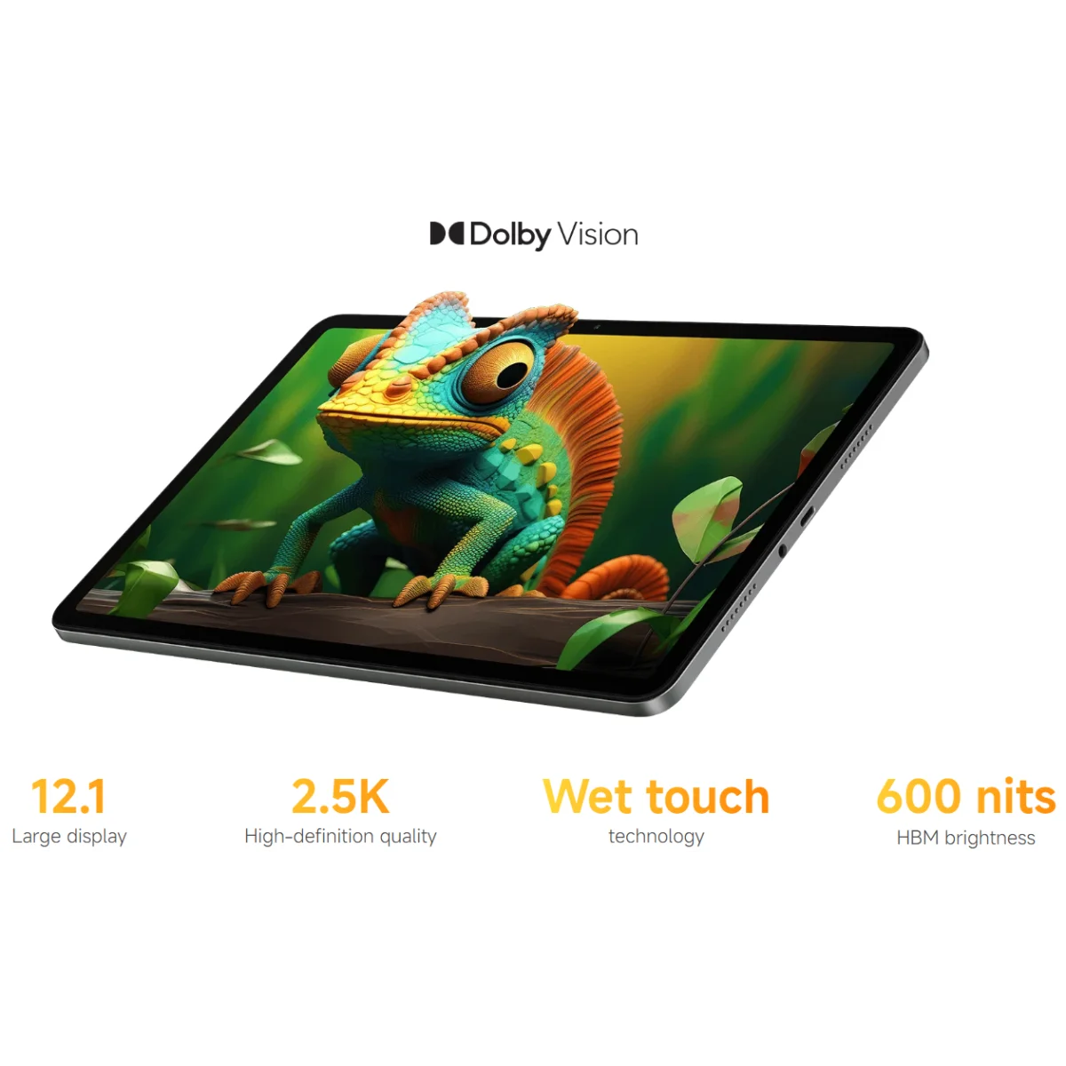 تابلت Xiaomi Redmi Pad 2 Pro بشاشة 12.1 إنش 2.5K 120Hz مع كيبورد، 8GB رام، 256GB، رمادي - Thumbnail 2