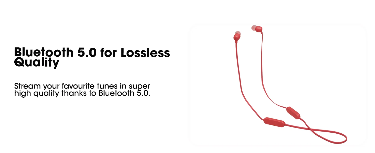 JBL Tune 125BT Wireless In-Ear Headphones with Pure Bass, Bluetooth 5.0, 16H Battery - Black - Image 12