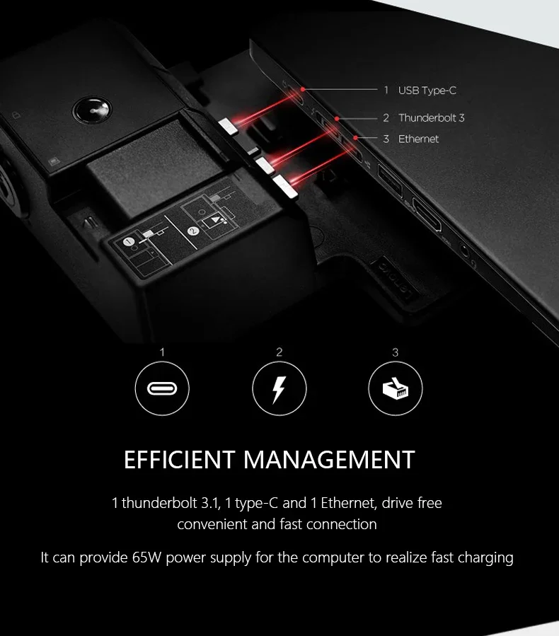 محطة إرساء Lenovo ThinkPad Ultra Docking Station 135W مع HDMI 2.0 وVGA و2x DisplayPort و2x USB-C 3.1 - Image 6