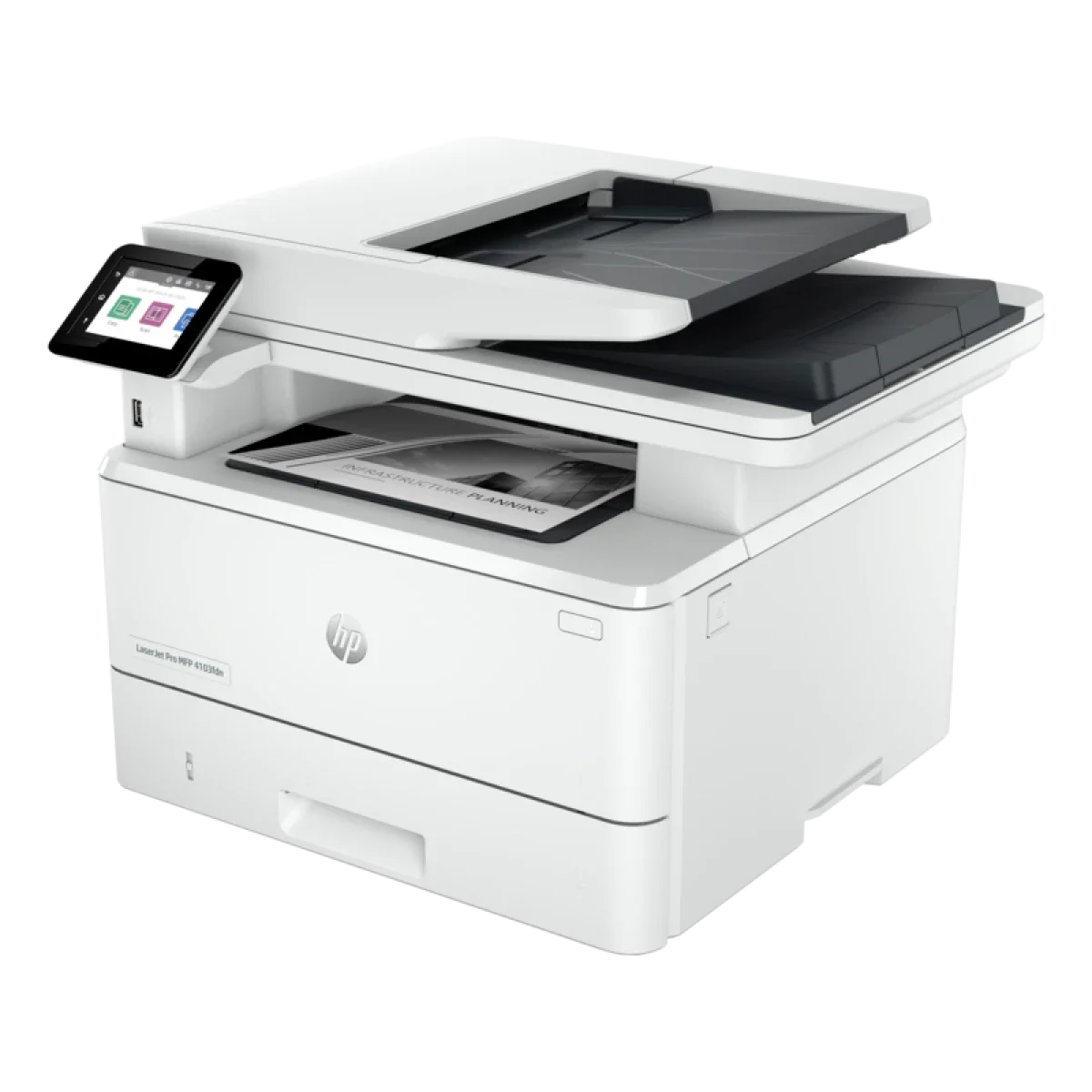 طابعة HP LaserJet Pro MFP 4103fdn ليزر متعددة الوظائف أحادية اللون - Thumbnail 2