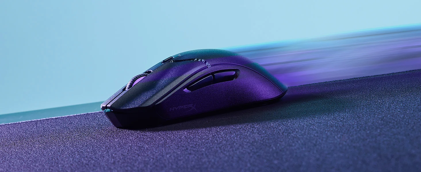 ماوس ألعاب HyperX Pulsefire Haste 2 Core Wireless Bluetooth لاسلكي خفيف 59G - أبيض - Thumbnail 18