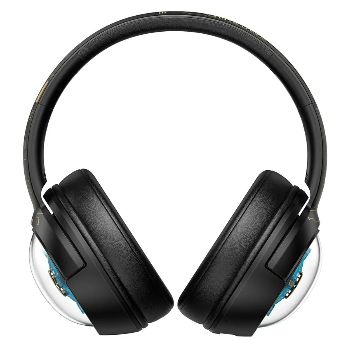 ONIKUMA GT802 Triple-Mode Wireless Gaming Headset with RGB Light, 60-Hour Battery - Black - Image 2
