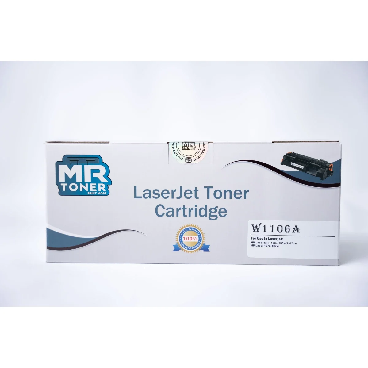 Mr Toner W1106A Black Laser Toner Cartridge for HP MFP 135a, 135w, 137fnw, 107a & 107w