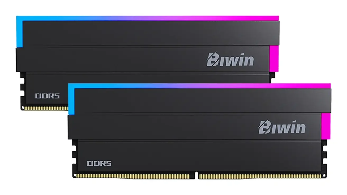 Biwin DW100 32GB (16GBx2) DDR5 6800MHz RAM CL32