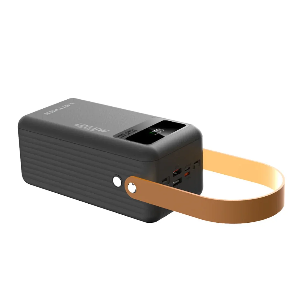 بطارية محمولة Lenyes PX691D بسعة 60000mAh وشحن سريع 22.5W أسود - Thumbnail 2