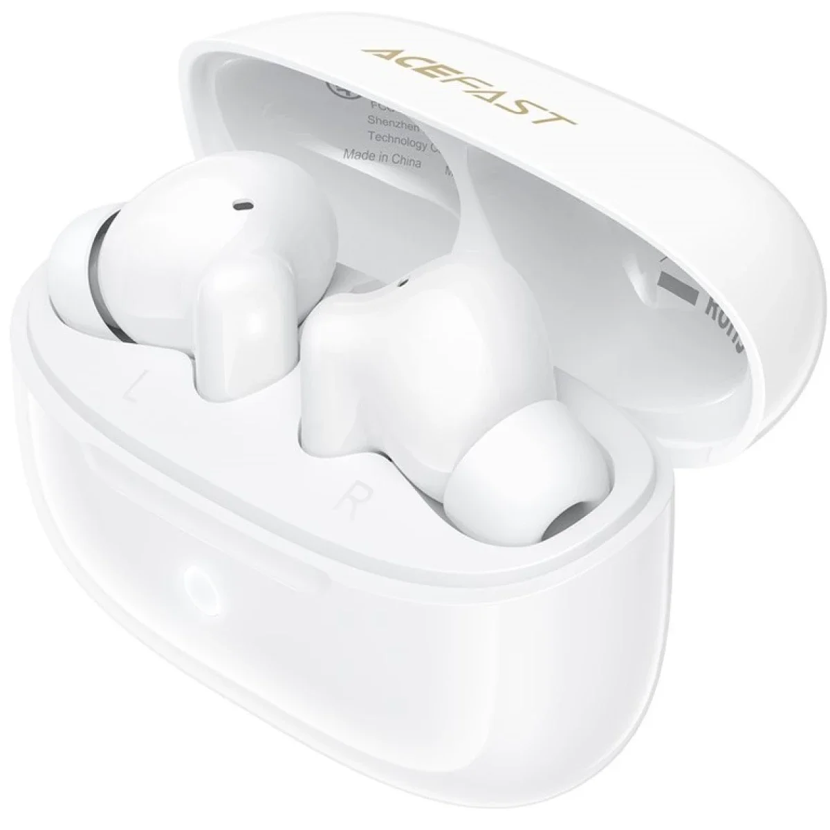 ACEFAST W7 Wireless Bluetooth 6.0 TWS Earbuds with 13mm Driver - White