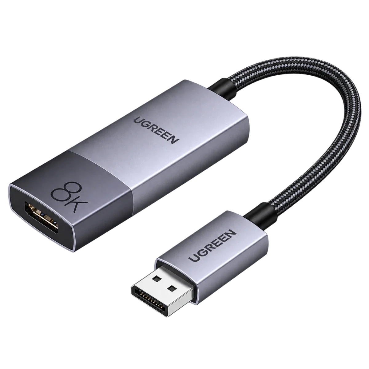 Ugreen 40948 DisplayPort 1.4 to HDMI 2.1 Female Converter, 8K 144Hz