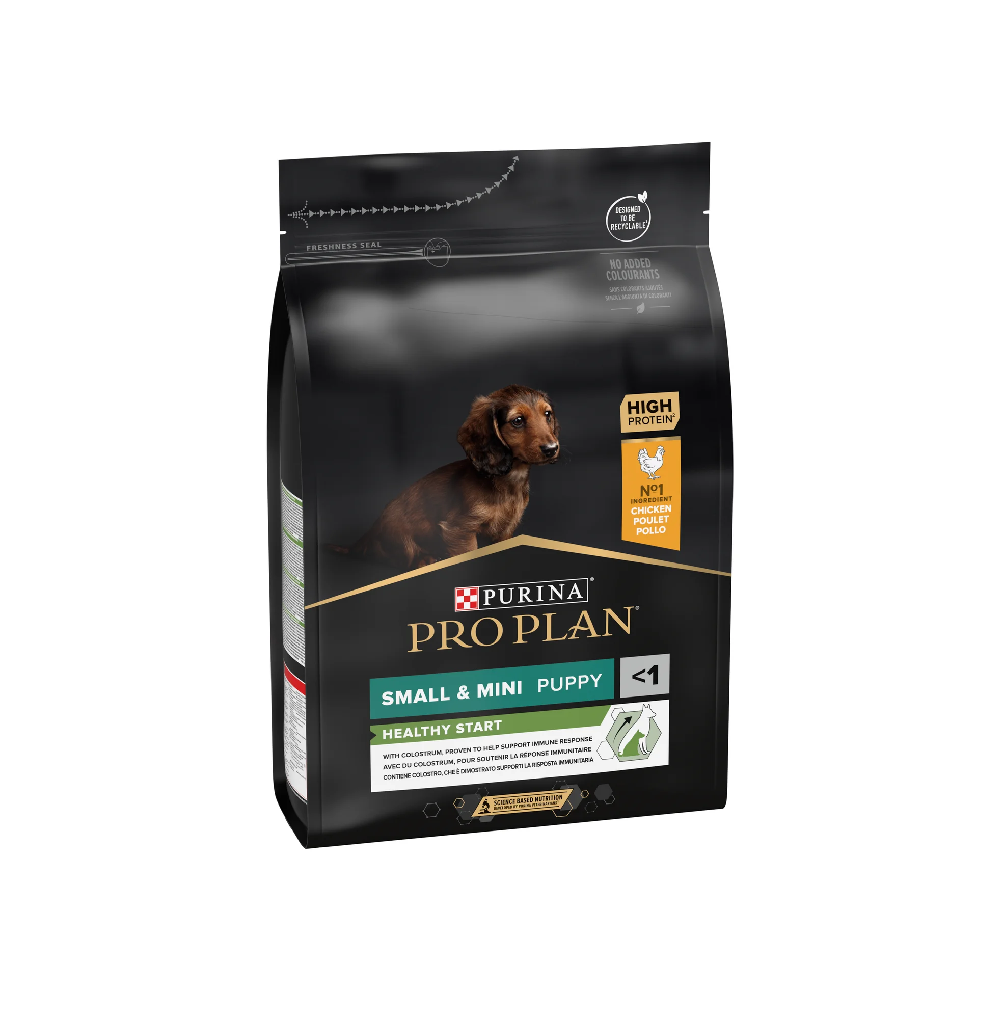 طعام جاف للجراء الصغيرة Pro Plan Small & Mini Puppy بالدجاج 3 كجم