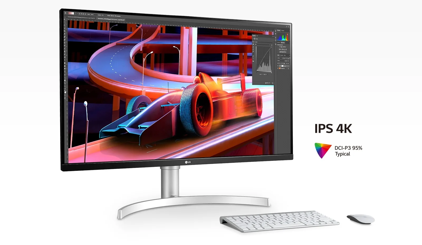 شاشة LG 32UN650-W 32 إنش 4K IPS مع HDR10 وسماعات مدمجة - Image 11