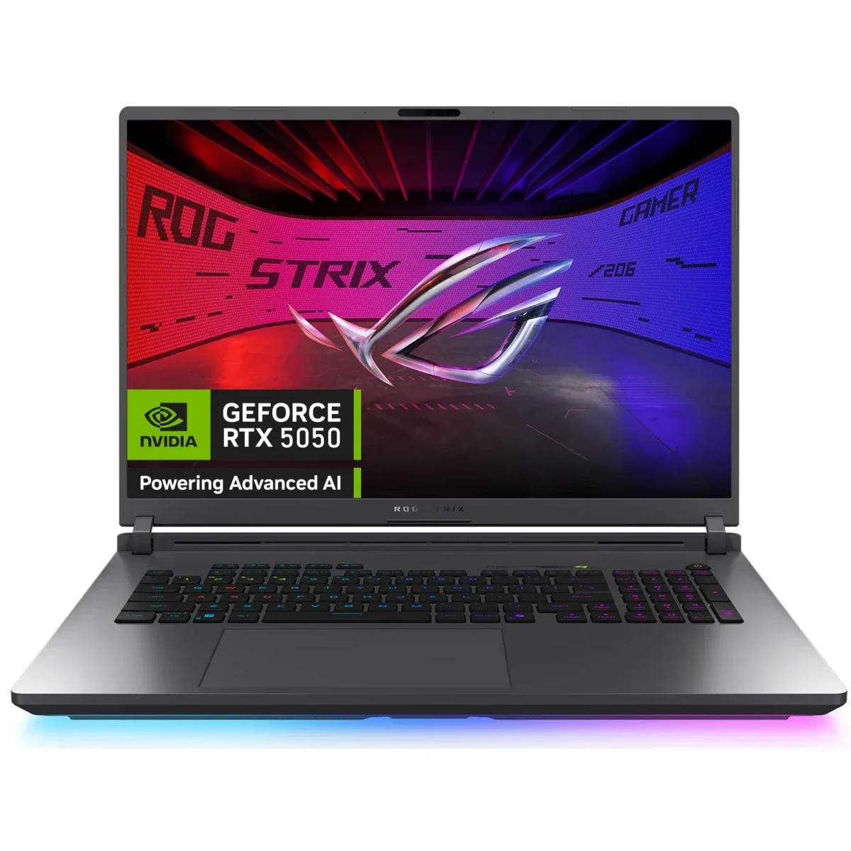 Asus ROG Strix G18 (2025) G815JHR Gaming Laptop 18.0-inch FHD+ 144Hz Core i7-14650HX RTX 5050 16GB RAM 512GB SSD Eclipse Gray - Image 1