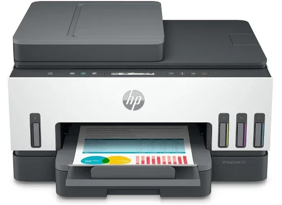HP Smart Tank 750 All-in-One Color Printer, Auto Duplex, Wi-Fi, ADF, Print, Scan & Copy - Image 6