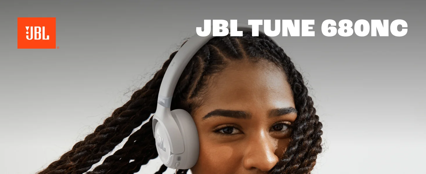 سماعات رأس JBL Tune 680 NC لاسلكية فوق الأذن بتقنية Bluetooth وإلغاء الضوضاء التكيفي، أسود - Thumbnail 7