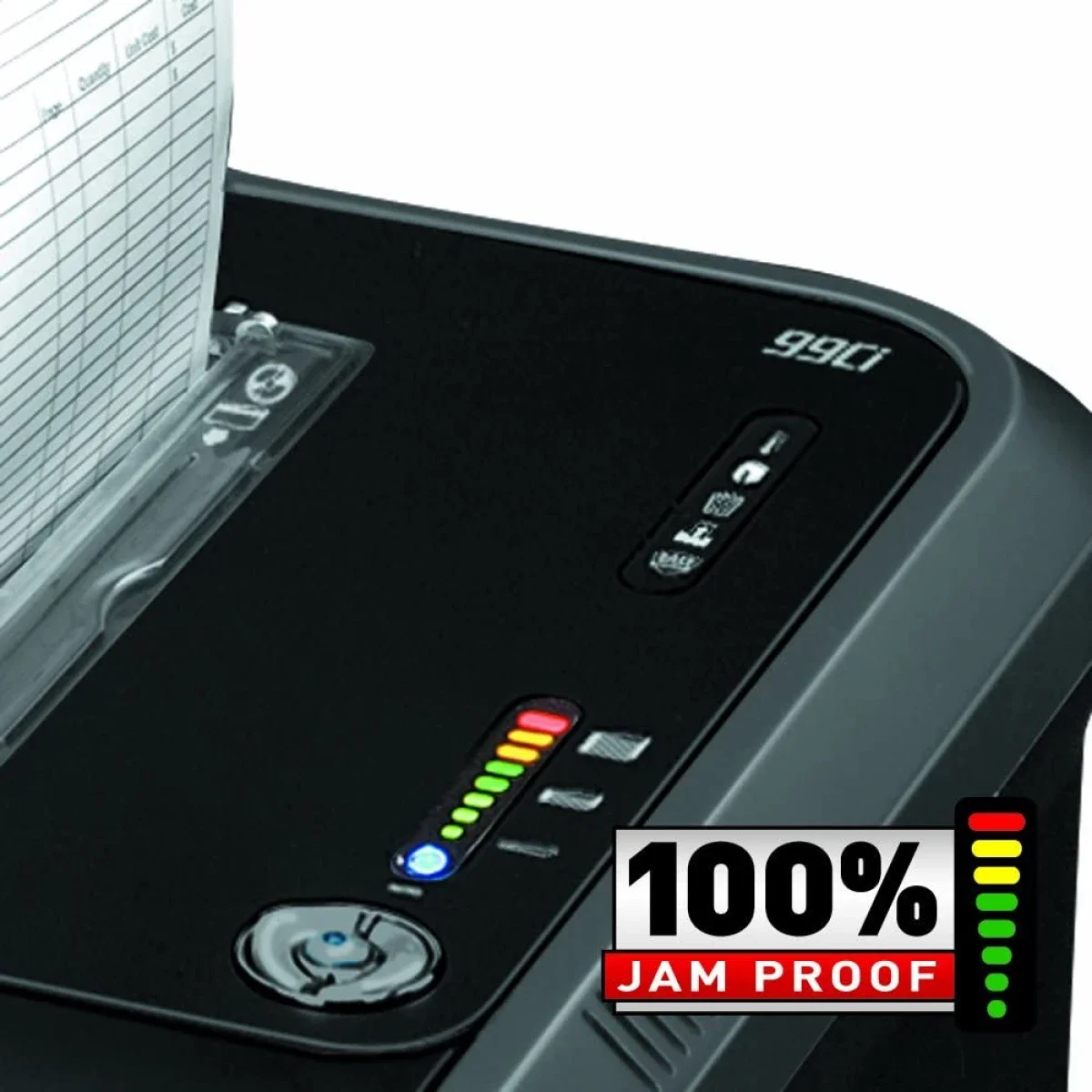 Fellowes 99Ci Powershred 18-Sheet 100% Jam Proof Cross-Cut Paper Shredder - Thumbnail 5