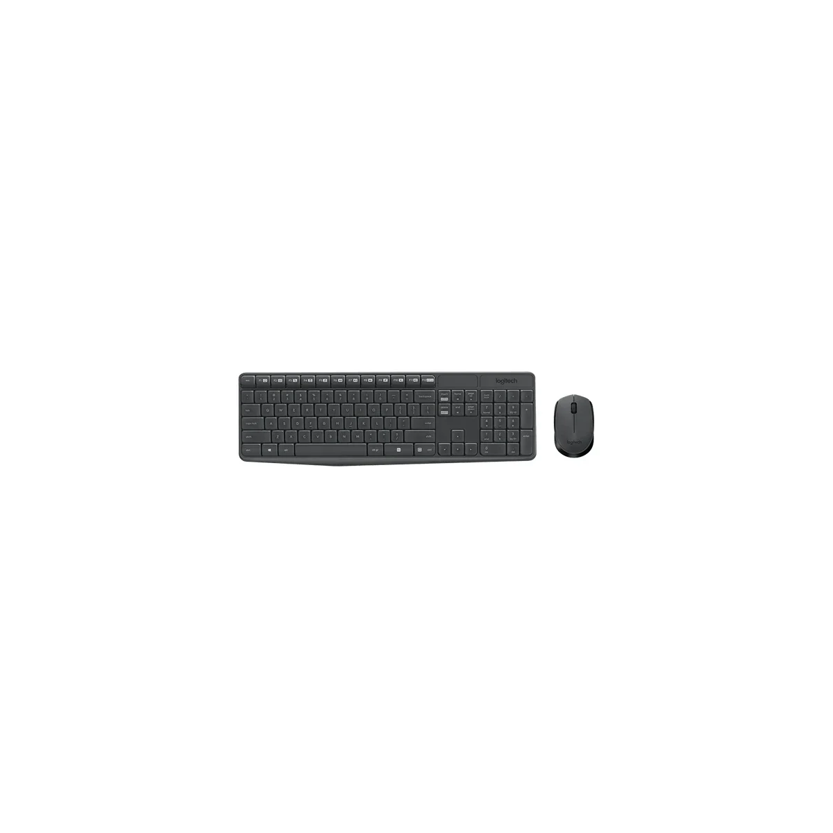 مجموعة لوحة مفاتيح وفأرة لاسلكية Logitech MK235