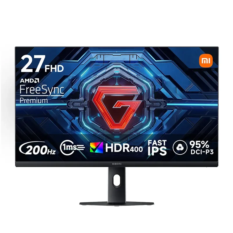 شاشة ألعاب Xiaomi G27i 27 إنش Fast IPS بتردد 200 هرتز واستجابة 1 مللي ثانية – ELA6370EU