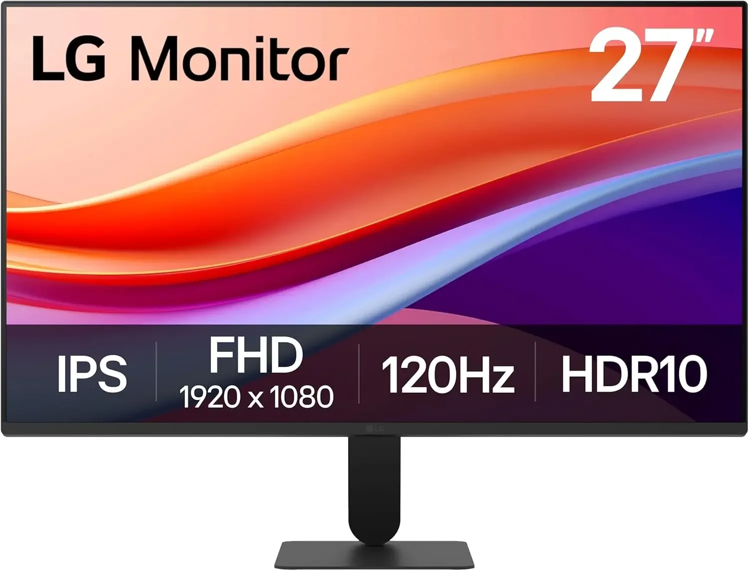 شاشة LG 27U411A-B مقاس 27 إنش Full HD IPS 120Hz HDR10 - Thumbnail 4
