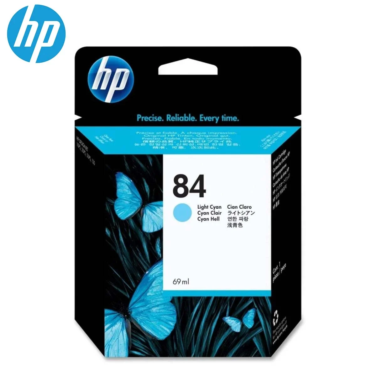 خرطوشة حبر HP C5017A (84) سماوي فاتح أصلية