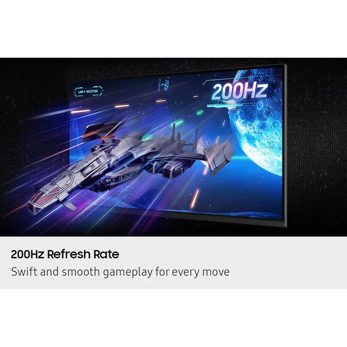 Samsung Odyssey G5 G53F 27-Inch QHD IPS Gaming Monitor, 200Hz, 1ms - Thumbnail 3