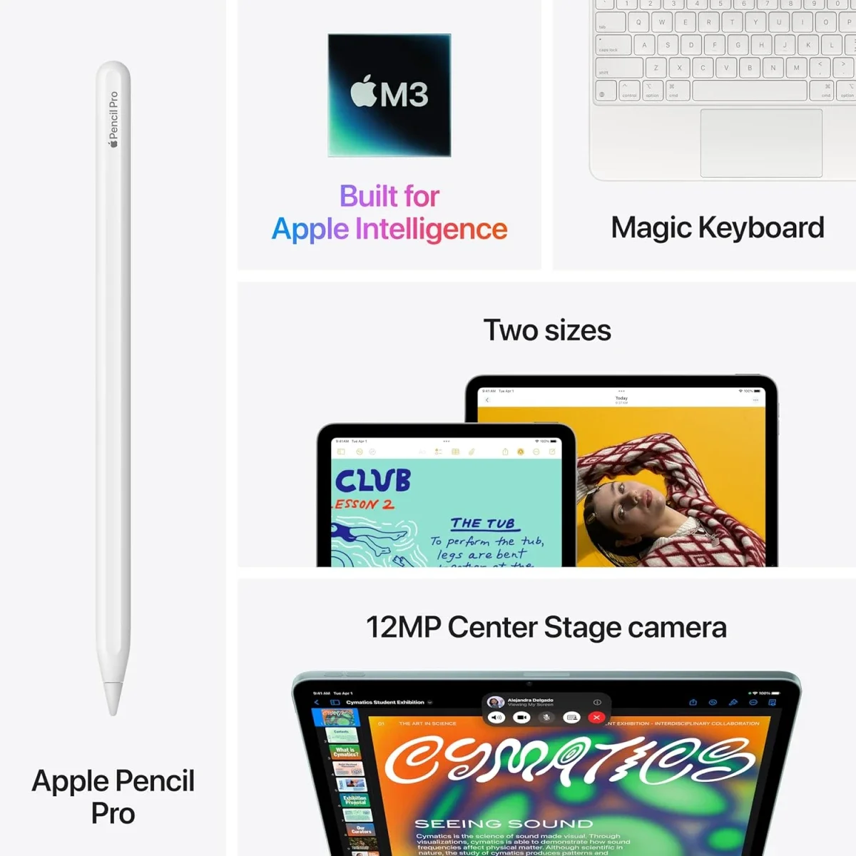 Apple iPad Air 11-inch M3 (2025) 128GB Wi‑Fi Starlight - Image 5