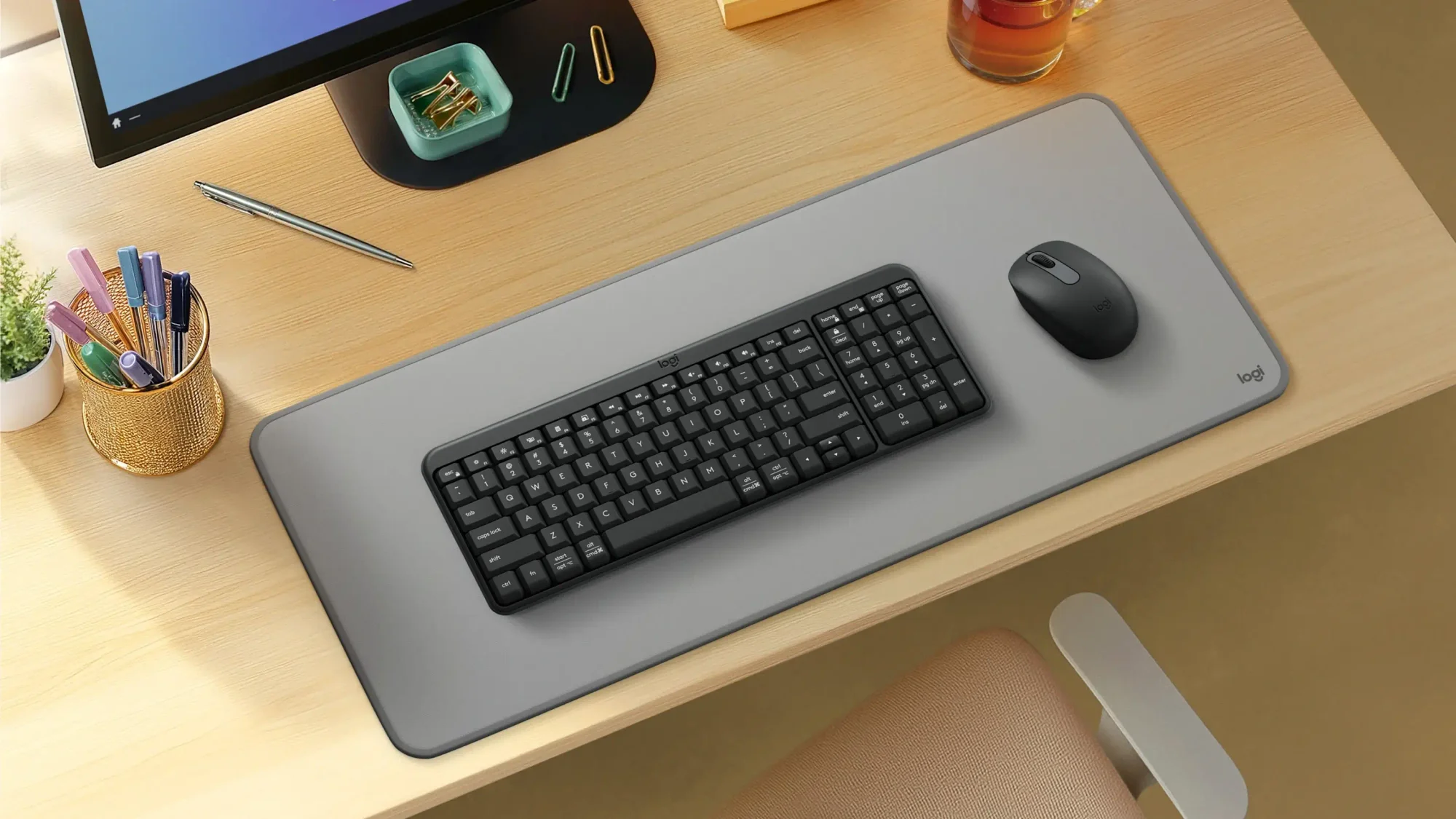 Logitech K250 Compact Bluetooth & Wireless Keyboard - Image 4