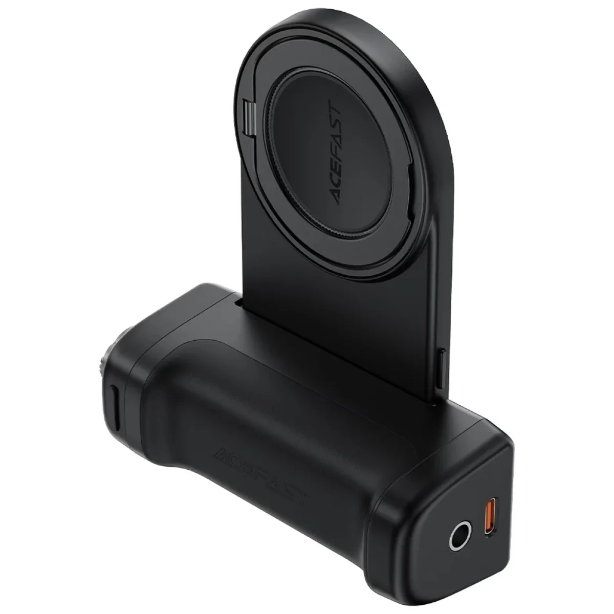 مقبض تصوير مغناطيسي للموبايل ACEFAST E71 مع باور بانك 5000mAh بقدرة 22.5W - أسود