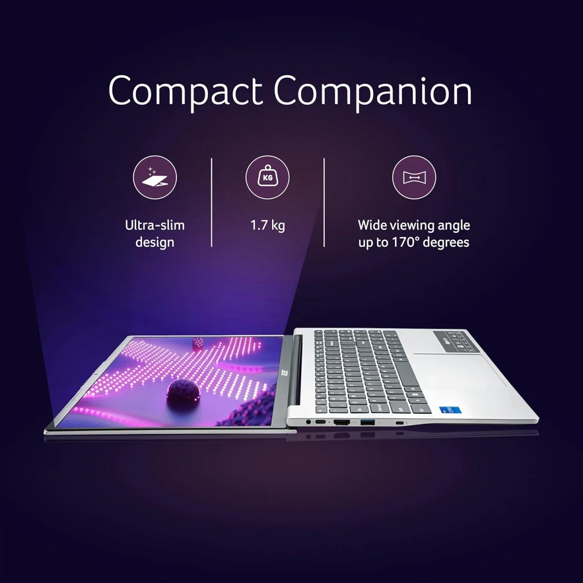 لابتوب Acer Aspire Lite AL15-72P مقاس 15.6 إنش FHD بمعالج Intel Core i7-13620H وذاكرة 16GB وتخزين 512GB SSD لون Silver - Image 5