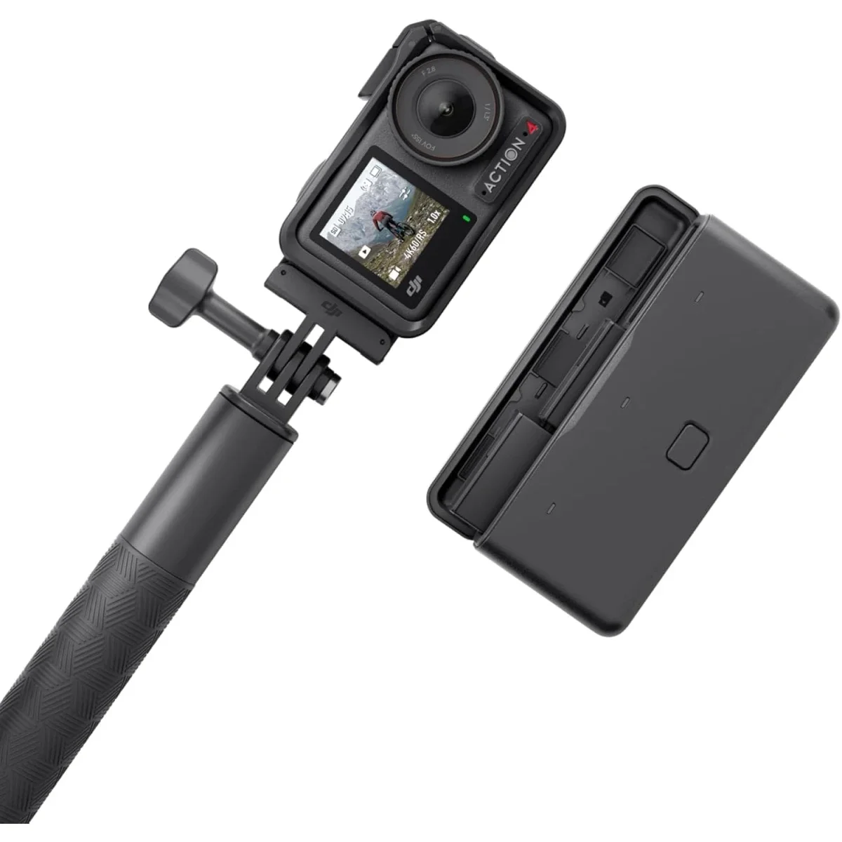 كاميرا أكشن DJI Osmo Action 4 Adventure Combo مقاومة للماء 4K/120fps - Thumbnail 6