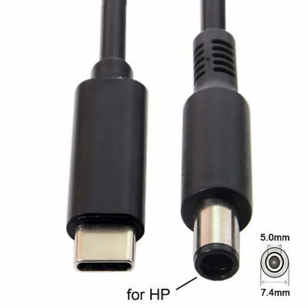 كابل شحن لابتوب CABEL من طاقة DC إلى Type-C