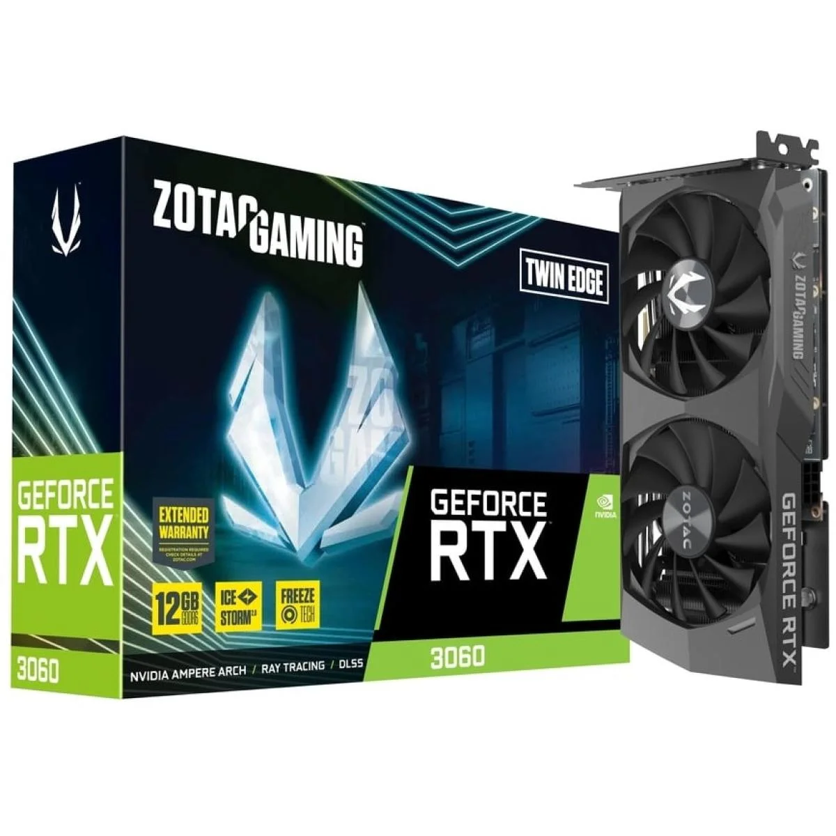 ZOTAC GeForce RTX 3060 Twin Edge 12GB GDDR6 Graphics Card - Image 2