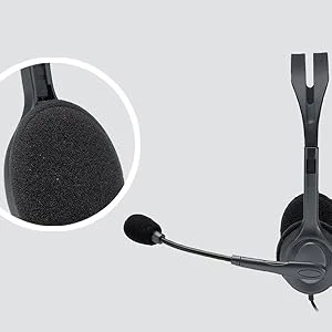سماعة رأس Logitech H111 ستيريو بمنفذ 3.5 مم - Thumbnail 10