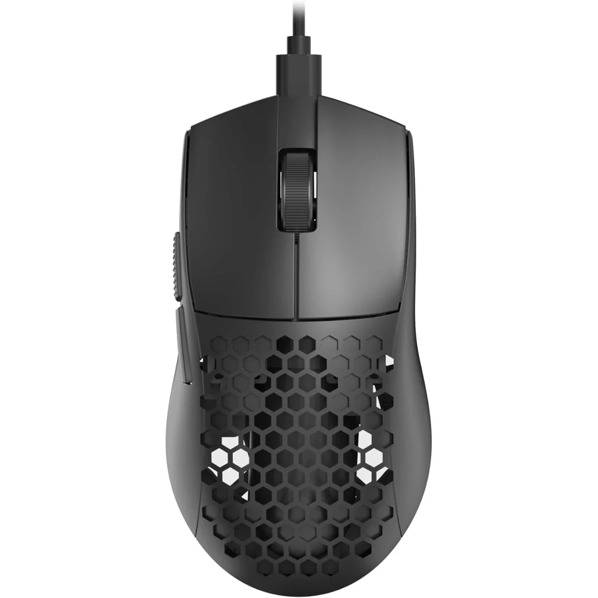 ماوس ألعاب سلكي Redragon M617 فائق الخفة 41g بدقة 10000 DPI، أسود