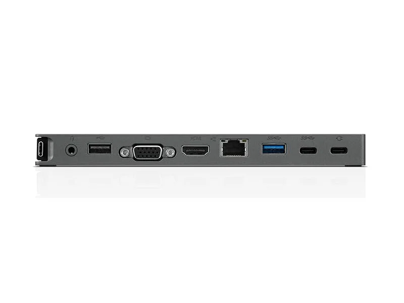 Lenovo USB-C Mini Dock 7-in-1 Portable Dock with HDMI, VGA, Ethernet & 45W Charging - Thumbnail 7