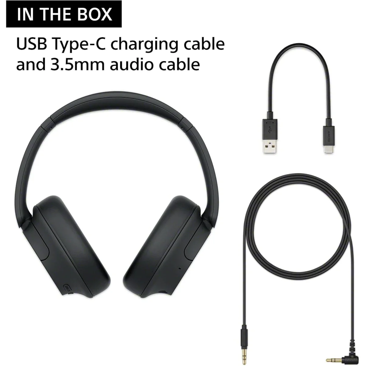 Sony WH-CH720N Wireless Noise Canceling Over-Ear Headphones with Bluetooth, Microphone & Alexa - White - Thumbnail 7