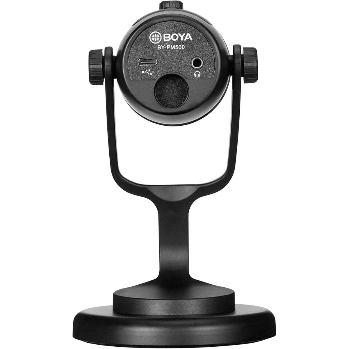 ميكروفون مكثف USB Boya BY-PM500 مع حامل طاولة، أسود - Image 7