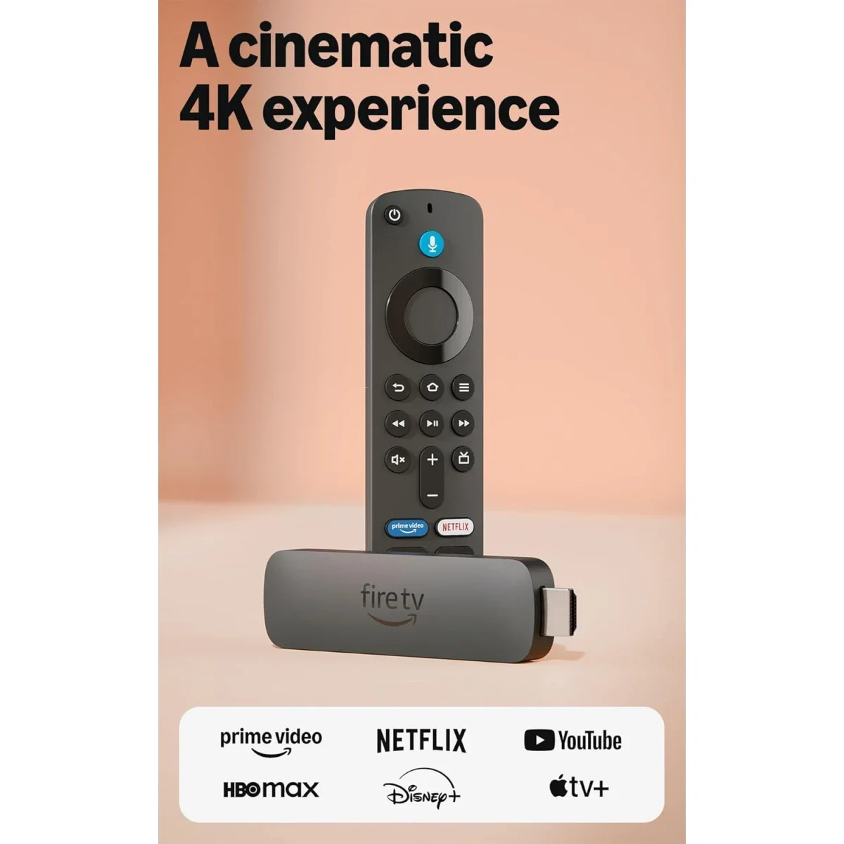 جهاز بث Amazon Fire TV Stick 4K Plus مع بحث Fire TV مدعوم بالذكاء الاصطناعي وWi‑Fi 6 - Image 2