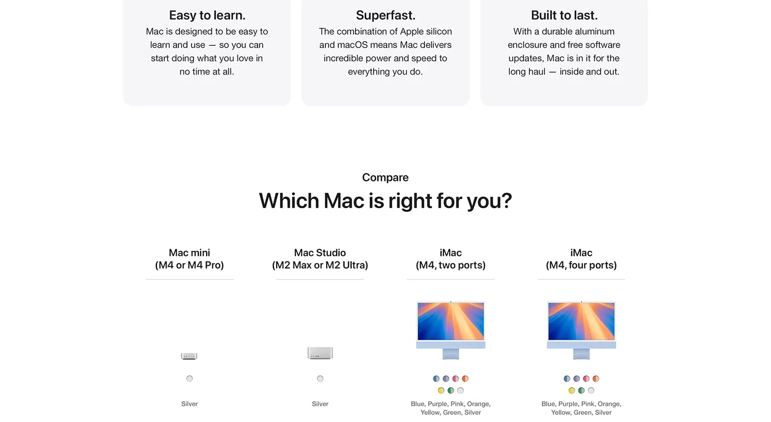 كمبيوتر صغير Apple Mac Mini (2024) M4 رام 16GB SSD 512GB جيجابت إيثرنت - Thumbnail 11