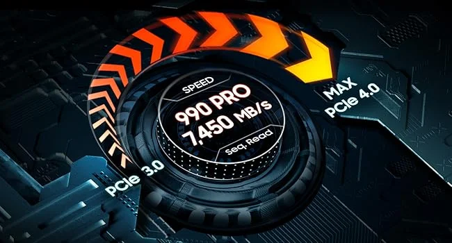 Samsung 990 PRO 2TB PCIe 4.0 NVMe M.2 2280 Internal SSD Up to 7450 MB/s - Image 5