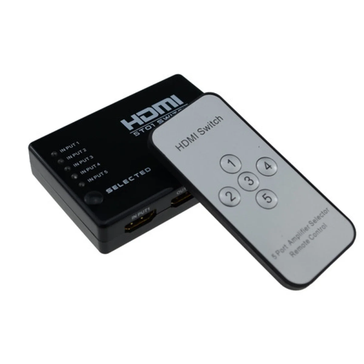 مبدل HDMI CKL 5x1 مع جهاز تحكم عن بعد