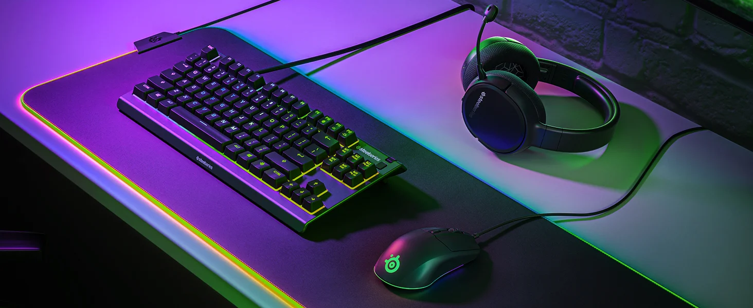 كيبورد ألعاب SteelSeries Apex 3 TKL بدون لوحة أرقام - Thumbnail 15