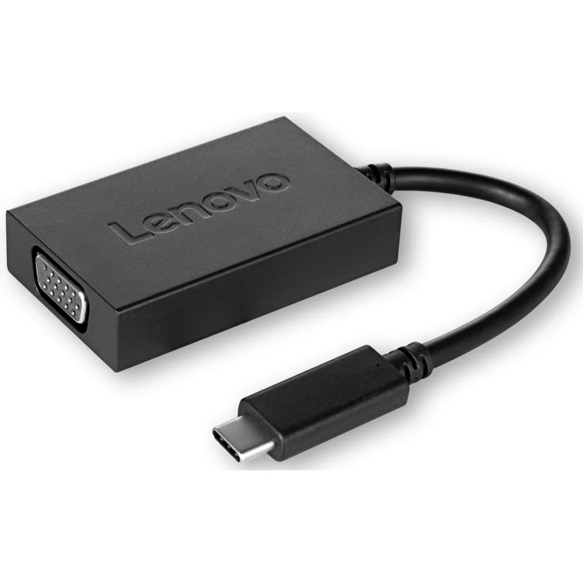 Lenovo 4X90M42956 USB Type-C to VGA Plug and Play Adapter Cable - Black