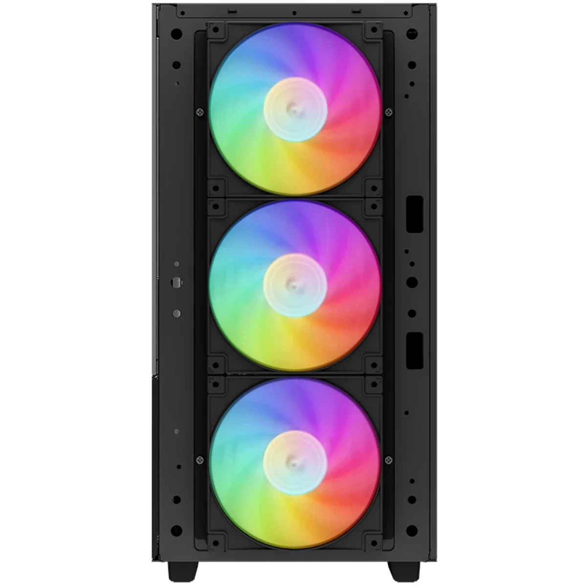 DeepCool CH560 DIGITAL Mid-Tower High-Airflow PC Case with 3x140mm + 1x120mm ARGB Fans and Dual Status Digital Display - Black - Thumbnail 6