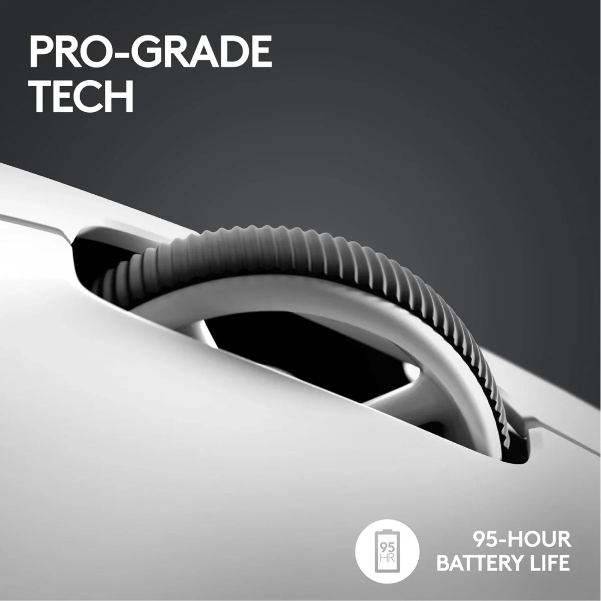 ماوس ألعاب Logitech G PRO X SUPERLIGHT 2 LIGHTSPEED لاسلكي، معدل Polling ‏4K، دقة 32,000 DPI، أبيض - Thumbnail 10