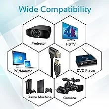 كابل صوت وفيديو HDMI 4K من Promate PROLINK4K1-150 بطول 1.5 متر أسود - Thumbnail 12