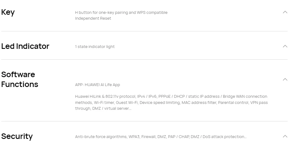 راوتر HUAWEI AX3 لاسلكي WiFi 6 Plus بتردد 2.4 GHz و5 GHz وسرعة حتى 3000 Mb/s – WS7100 V2 - Image 10
