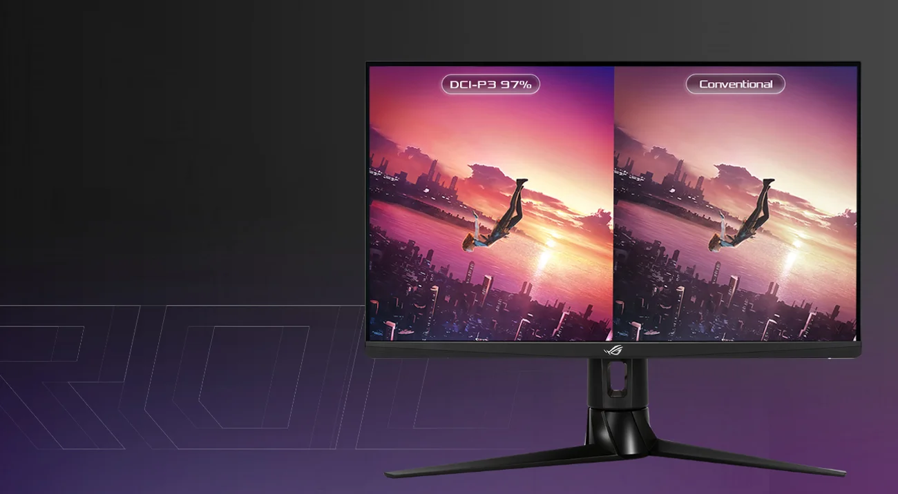 شاشة ألعاب Asus ROG Strix XG27AQM 27 إنش 2K Fast IPS، 270Hz، 0.5ms، HDR 400، متوافقة مع G-SYNC - Thumbnail 14