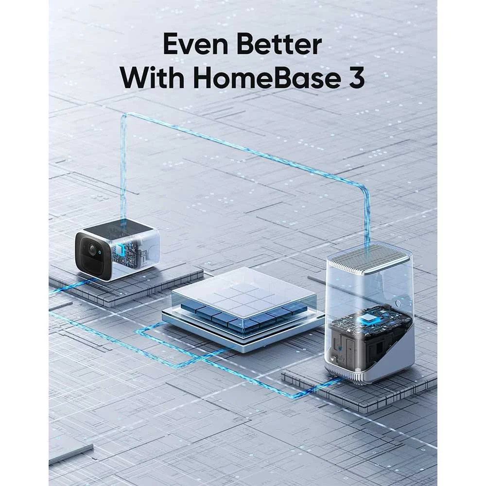 كاميرا مراقبة Anker eufy SoloCam S220 خارجية 2K بالطاقة الشمسية وWi-Fi T8134321 - Image 3