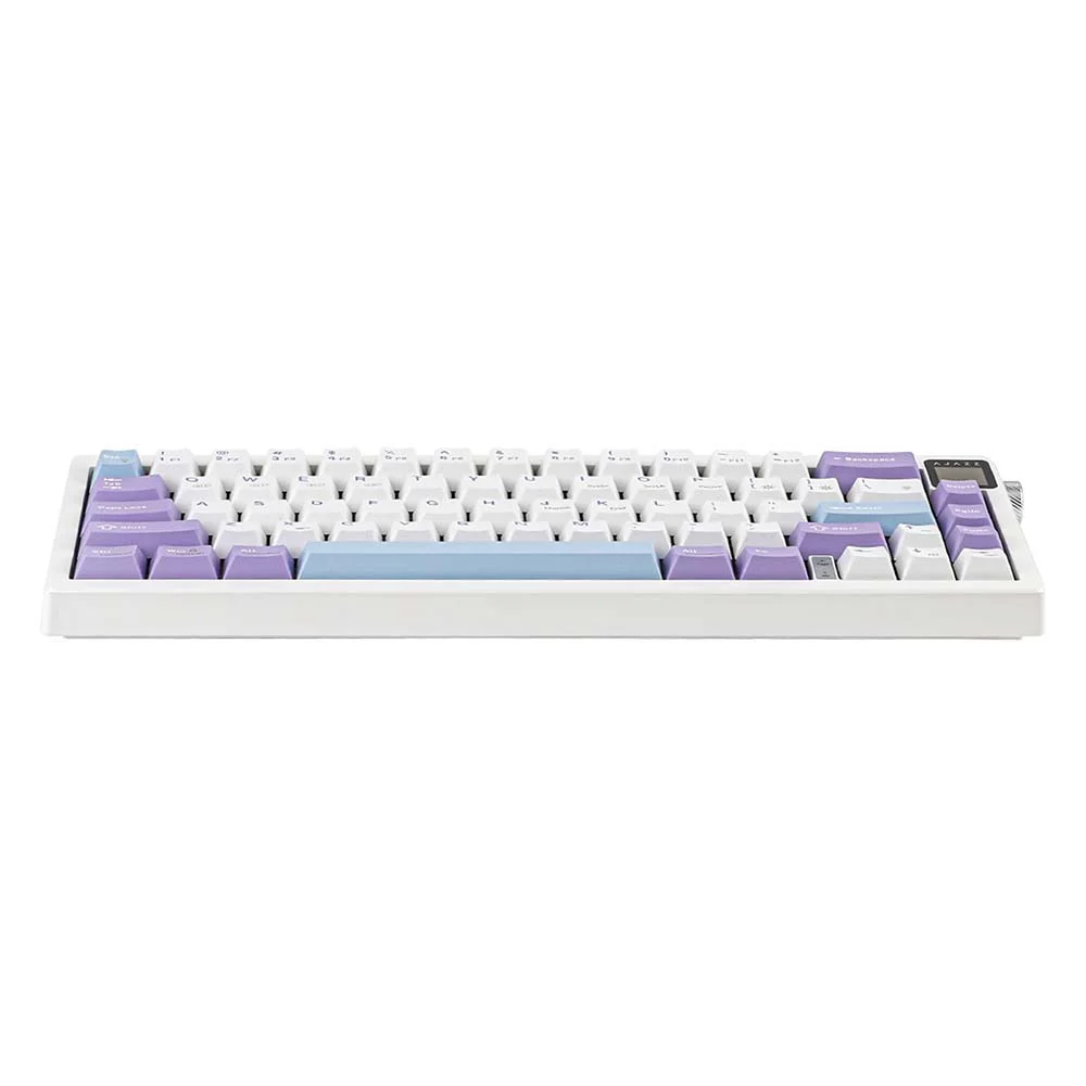 كيبورد AJAZZ AK650 ميكانيكي بسويتشات Dream Weaver، ثلاثي الاتصال، RGB، بنفسجي وأبيض وأزرق - Image 5