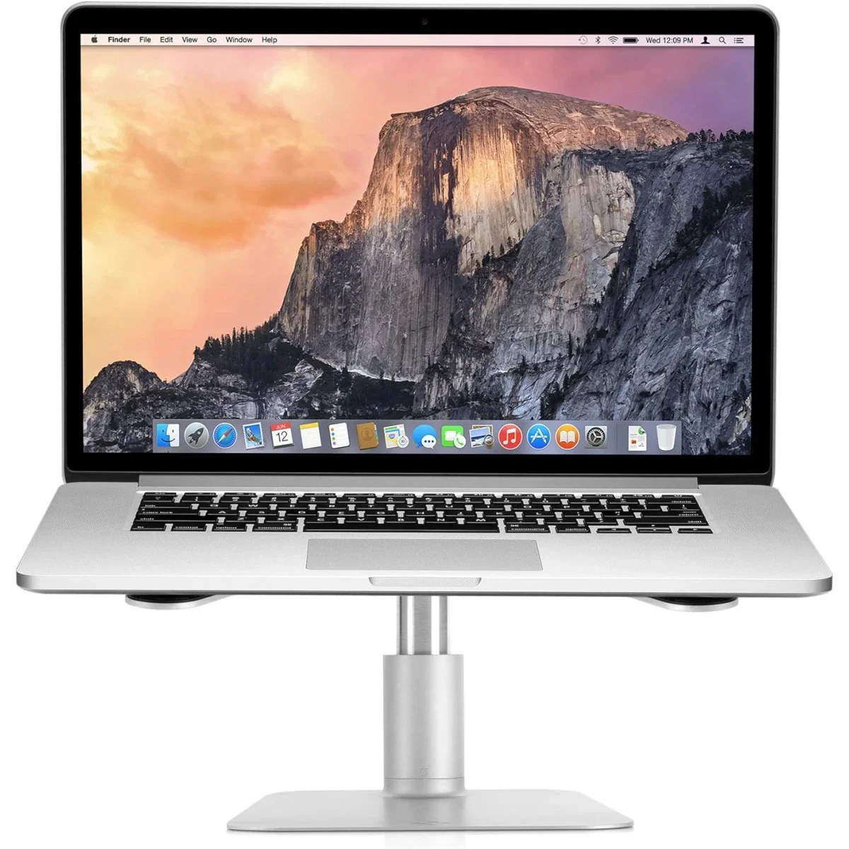 Twelve South HiRise Adjustable Ergonomic Laptop and MacBook Stand - Silver - Thumbnail 4